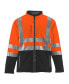 Фото #2 товара Men's High Visibility Insulated Softshell Jacket with Reflective Tape