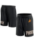 Фото #1 товара Men's Black Phoenix Suns Free Throw Mesh Shorts