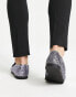 Truffle Collection Wide Fit snaffle trim loafers in chunky glitter