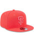 Фото #3 товара Men's Red San Francisco Giants Spring Color Basic 9FIFTY Snapback Hat