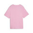 Puma Ess+ Palm Resort Graphic Crew Neck Short Sleeve T-Shirt Womens Pink Casual