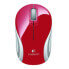 Фото #1 товара Мышь Logitech M187 Красный