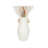 Vase Romimex White Rattan Terracotta 20 x 40 x 20 cm With handles