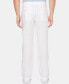 Фото #2 товара Men's Regular-Fit Linen Drawstring Pants