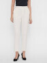 Vero Moda straight leg trousers in cream