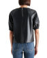 ფოტო #2 პროდუქტის Women's Reilly Faux-Leather Top