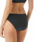Фото #2 товара Michael Michael Kors 260832 Women Solid Rib Classic Bikini Bottoms Size X-Small