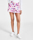 Фото #1 товара Women's Floral-Print Pleated Shorts, Created for Macy's