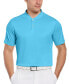 Фото #1 товара Pga Tour Men s Edge Collar Polo Shirt Blue Blossom XXL