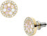 Sparkling mosaic earrings with crystals JF04344710