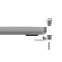 Фото #7 товара Compulocks MacBook Pro M1 14" Lock adapter for 2021 + Combination Cable Lock - Latch - Silver