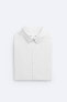 Фото #10 товара Рубашка из эластичной ткани ZARA