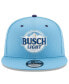 Фото #3 товара Men's Light Blue Kevin Harvick Busch Light 9Fifty Snapback Adjustable Hat