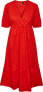 Фото #1 товара Платье повседневное pieces PCMANON Regular Fit 17147660 Poinciana