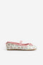 Фото #6 товара Floral-patterned Ballet Flats
