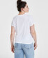 ფოტო #4 პროდუქტის Women's Crewneck Graphic T-Shirt, Created for Macy's