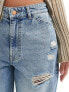 Фото #4 товара Reclaimed Vintage low rise baggy jean in light blue