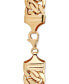 ფოტო #4 პროდუქტის Wide Fancy Link Chain Bracelet in 14k Gold