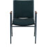 Фото #3 товара Hercules Series Heavy Duty Green Patterned Fabric Stack Chair With Arms