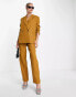 Фото #8 товара 4th & Reckless tailored blazer co-ord in mustard