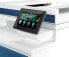 Фото #2 товара HP Color LaserJet Pro MFP 4302dw Printer - Color - Printer for Small medium business - Print - copy - scan - Wireless; Print from phone or tablet; Automatic document feeder - Laser - Colour printing - 600 x 600 DPI - A4 - Direct printing - Blue - White
