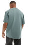 Фото #3 товара HUGO Dapolino relaxed fit t-shirt in green