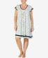 ფოტო #1 პროდუქტის Plus Size Yours to Love Short Sleeves Nightgown