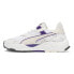 Фото #3 товара Puma L. London X RsTrck Lace Up Mens Off White, White Sneakers Casual Shoes 392