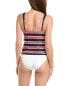 Фото #2 товара La Blanca Sailor Off-The-Shoulder Tankini Women's 6