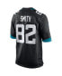 Фото #2 товара Men's Jimmy Smith Black Jacksonville Jaguars Game Retired Player Jersey