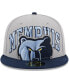 Фото #3 товара Men's Gray, Navy Memphis Grizzlies Tip-Off Two-Tone 59FIFTY Fitted Hat