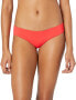 Фото #1 товара Billabong 185942 Womens Hawaii Lo Cheeky Bikini Bottom Swimwear Red Size Large