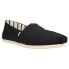 Фото #2 товара TOMS Alpargata Slip On Womens Black Flats Casual 10014375T