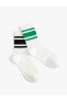 Фото #2 товара 2'li Kolej Soket Çorap Seti Şerit Detaylı