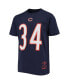 Фото #3 товара Big Boys Walter Payton Navy Chicago Bears Retired Retro Player Name and Number T-shirt