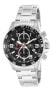 Invicta Men's 14875 Specialty Chronograph Black Textured Dial Stainless Steel...