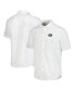 ფოტო #1 პროდუქტის Men's White Georgia Bulldogs Coconut Point Palm Vista IslandZone Camp Button-Up Shirt