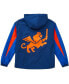 Men's and Women's Blue FC Cincinnati Tekker Half-Zip Anorak Jacket