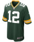 Фото #2 товара Men's Aaron Rodgers Green Bay Packers Game Jersey