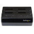 StarTech.com 4-Bay USB 3.0 to SATA Hard Drive Docking Station - USB Hard Drive Dock - External 2.5/3.5" SATA III SSD/HDD Docking Station - Hot-Swap Hard Drive Bay - Top-Loading - HDD - SSD - Serial ATA - Serial ATA II - Serial ATA III - 2.5,3.5" - 8 TB - USB 3.2 Gen 1