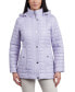Фото #1 товара Women's Hooded Quilted Water-Resistant Coat