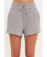 ფოტო #1 პროდუქტის Women's Loungewear Knit Shorts