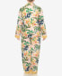 ფოტო #2 პროდუქტის Plus Size 2 Pc. Wildflower Print Pajama Set