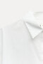 Zw collection slim fit poplin shirt