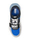 Фото #4 товара Men's Mixed Media Runner with Front Logo Strap Sneakers