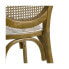 Dining Chair 45 x 42 x 94 cm Natural Wood Rattan