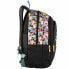 School Bag Minecraft Pixel Black 44 x 30 x 20 cm