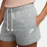 Sports Shorts for Women Nike Sportswear Gym Vintage Grey