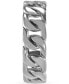 ფოტო #3 პროდუქტის Men's Cuban Chain Link Band in Stainless Steel