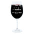 Фото #1 товара Бокал для вина LEONARDO Weinglas XL Хороший день! Плохой день! Не спрашивай!